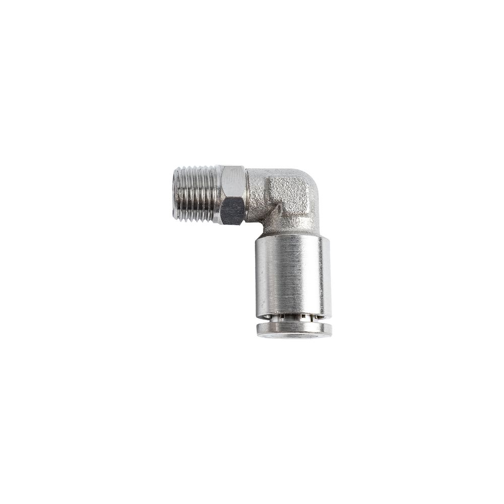 Metal Pu Fitting Elbow 6mm 1/8' M